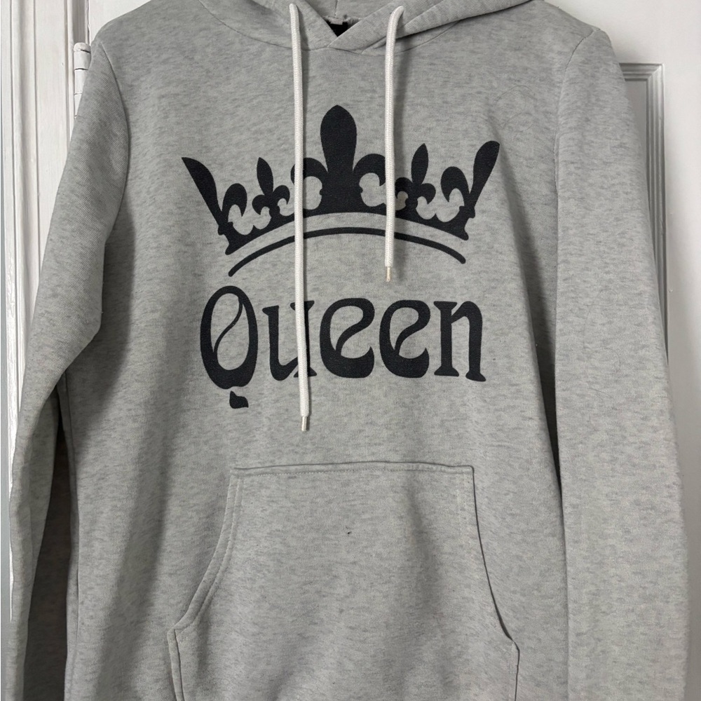 Gray Queen Hoodie for Men